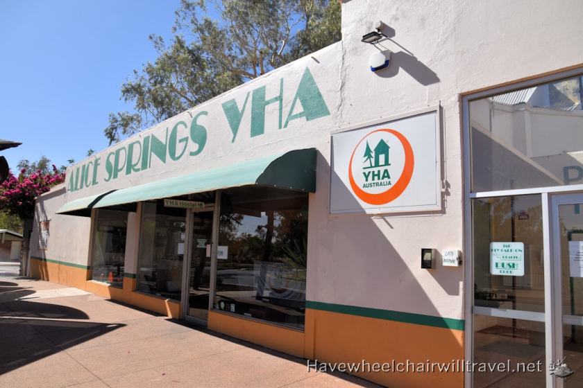 Alice Springs YHA - accessible accommodation - Have Wheelchair Will Travel 
