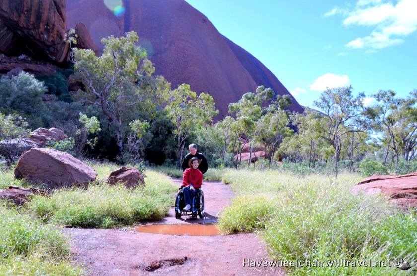 Uluru base walk - accessible Northern Territory - Have Wheelchair Will Travel
