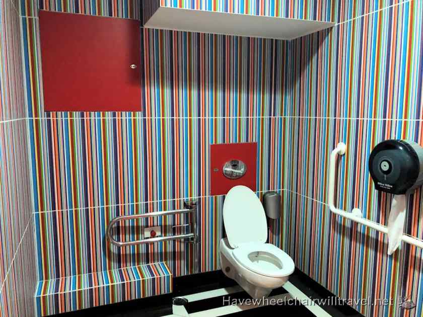 Accessible bathroom Bangkok Airport