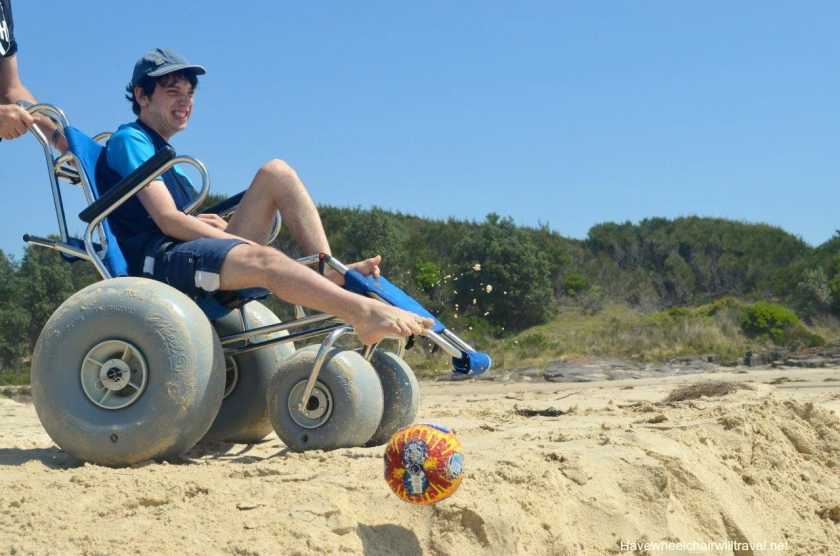 Beach wheelchair fun - Have Wheelchair Will Travel