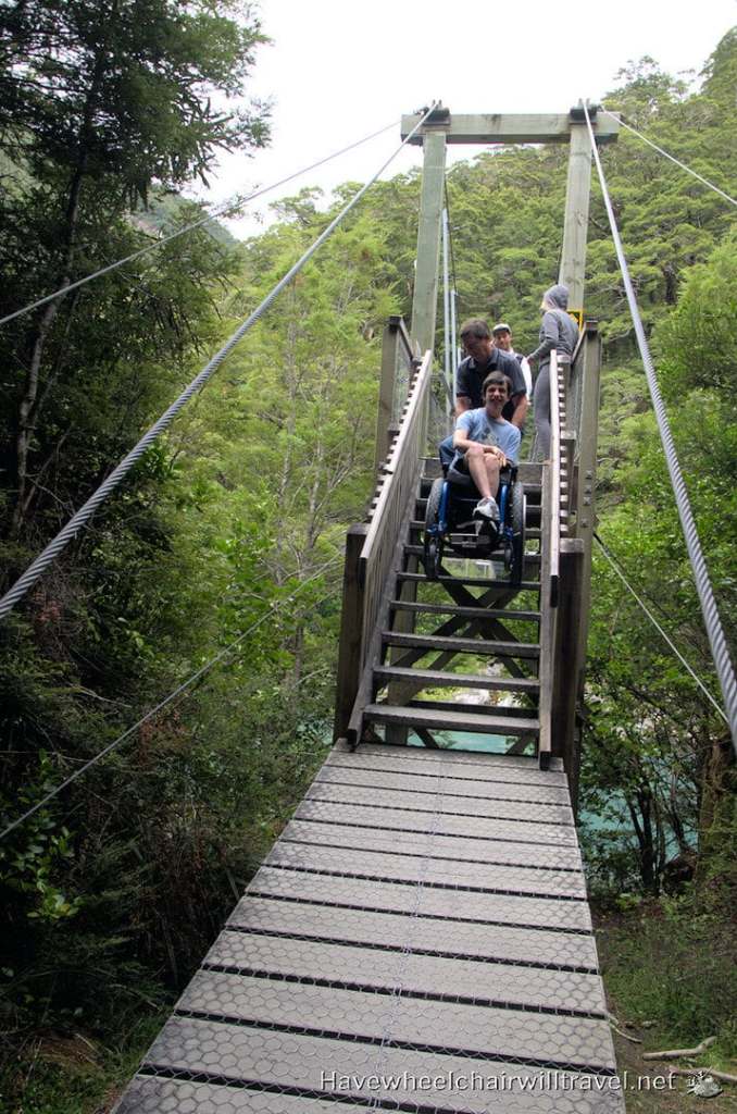 Blue Pools New Zealand - Have Wheelchair Will Travel 
