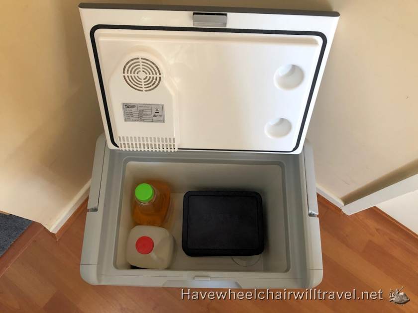 Car fridge - disability equipment solutions - Have Wheelchair Will Travel