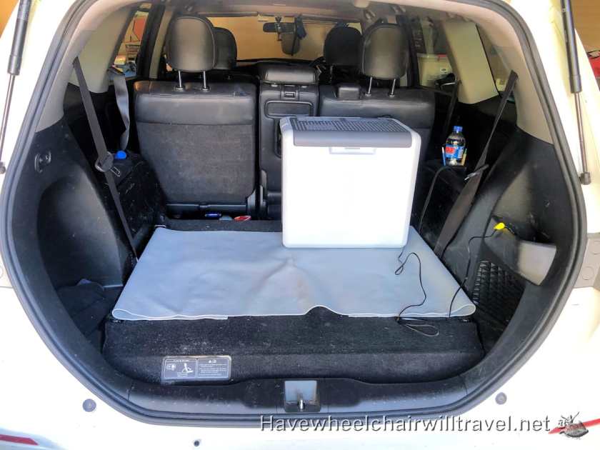 Car fridge - disability equipment solutions - Have Wheelchair Will Travel