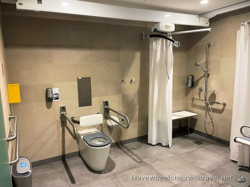 Sydney International Airport -Changing Places bathroom - Have Wheelchair Will Travel