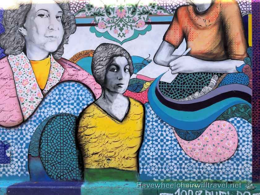 Clarion Alley - Creativity Explored accessible art San Francisco - Have Wheelchair Will Travel