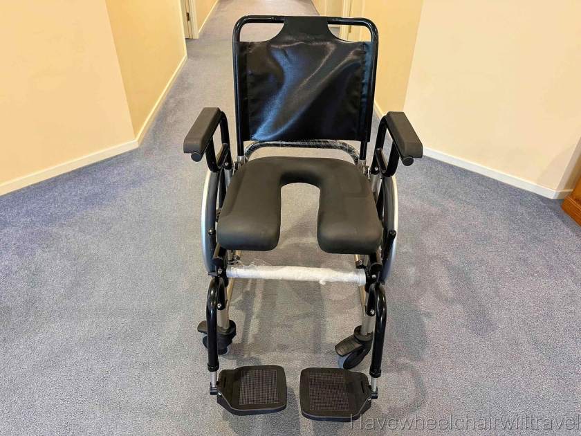 Lagooni Traveller - travel commode & shower chair - Have Wheelchair Will Travel