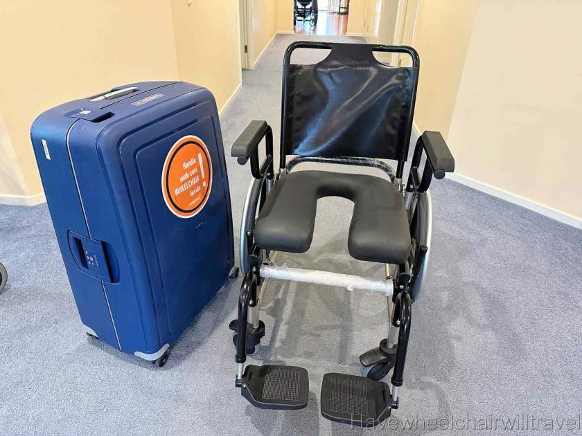 Lagooni Traveller - portable shower & commode - Have Wheelchair Will Travel