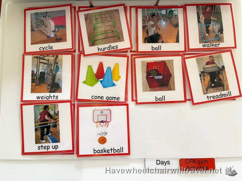 Picture exchange communication book for someone that's non-verbal - Have Wheelchair Will Travel 