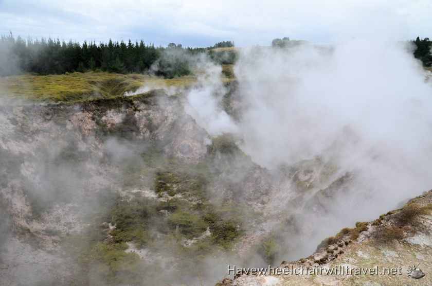 Craters of the Moon Geothermal Walk - Accessible New Zealand - Have Wheelchair Will Travel 