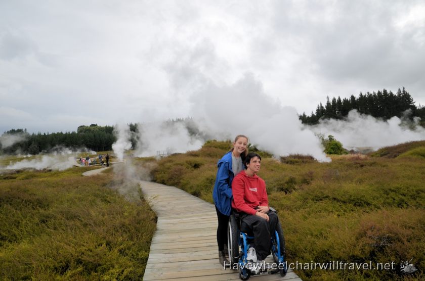 Craters of the Moon Geothermal Walk - Accessible New Zealand - Have Wheelchair Will Travel 