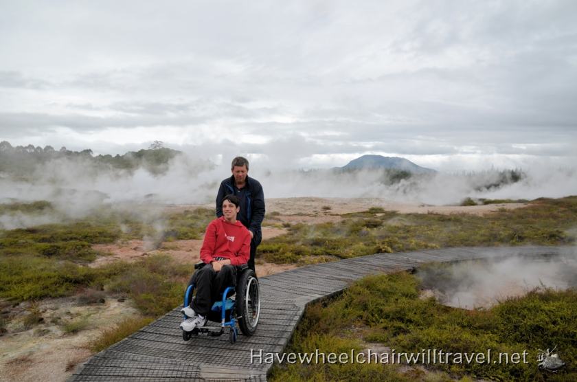Craters of the Moon Geothermal Walk - Accessible New Zealand - Have Wheelchair Will Travel 