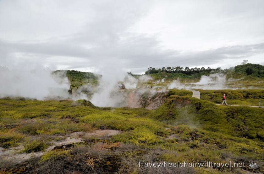 Craters of the Moon Geothermal Walk - Accessible New Zealand - Have Wheelchair Will Travel 