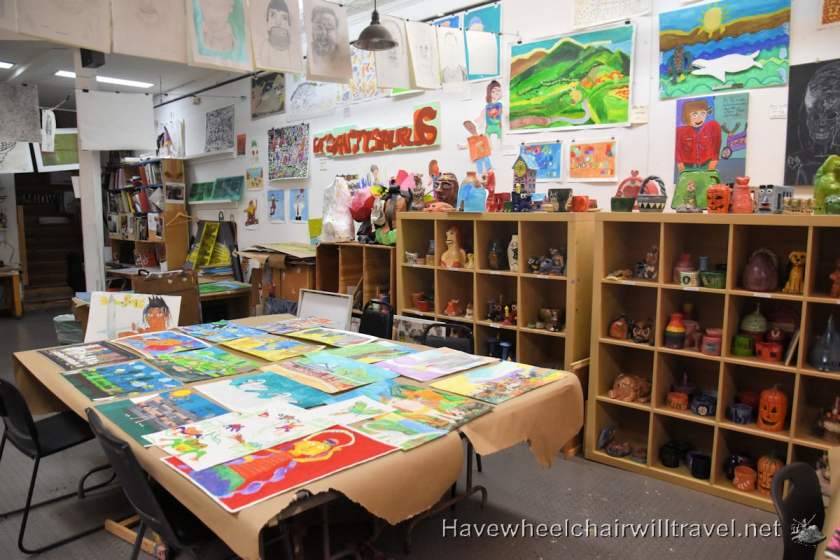 Creativity Explored - accessible art San Francisco - Have Wheelchair Will Travel