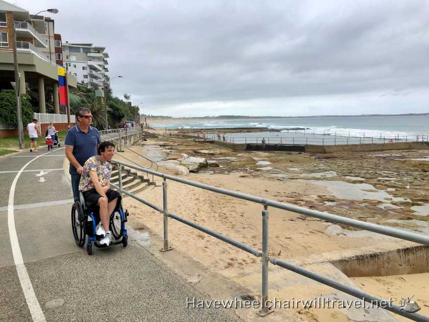 Cronulla Beach (South) - accessible walk - Have Wheelchair Will Travel