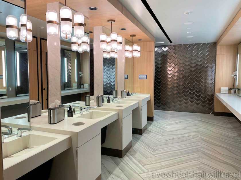 Delta Sky Club Lounge LAX review - Have Wheelchair Will Travel