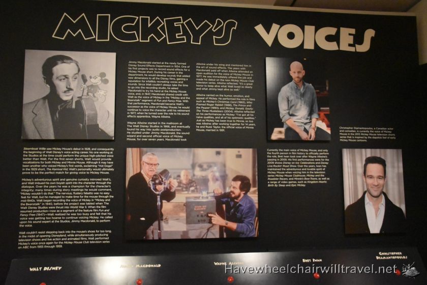 Walt Disney Family Museum - accessible San Francisco - Have Wheelchair Will Travel