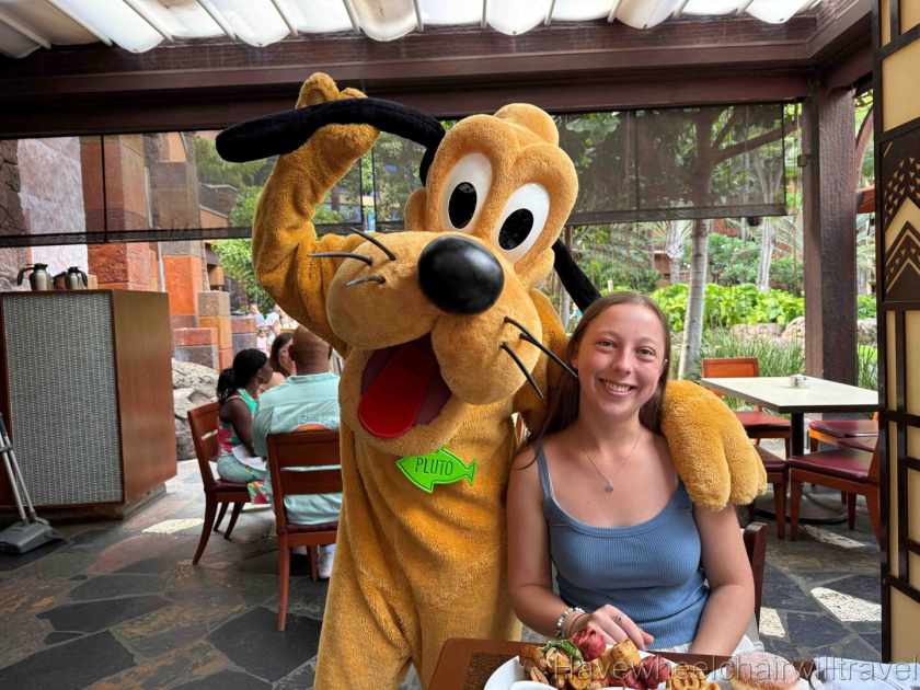 Disney Aulani character breakfast & resort review - Have Wheelchair Will Travel