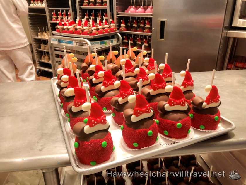 Christmas at Disneyland - festive food - Have Wheelchair Will Travel