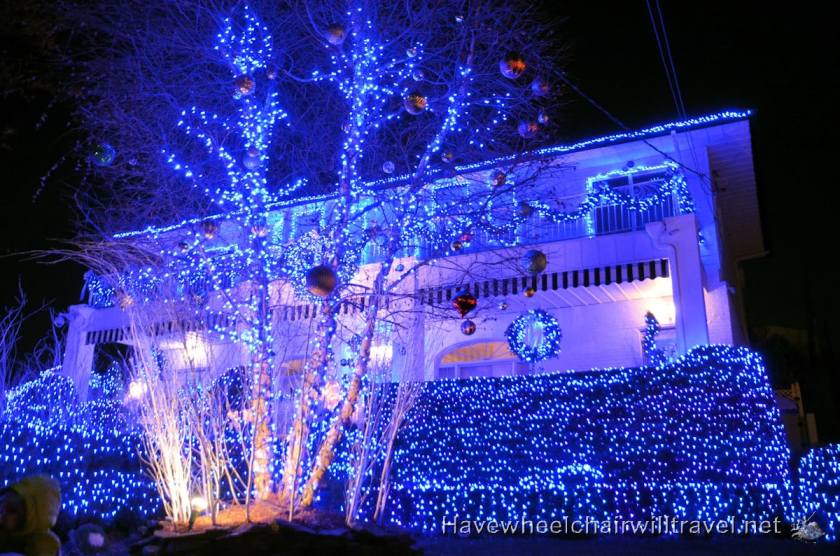 Dyker Heights Christmas Tour - Christmas in New York - Have Wheelchair Will Travel