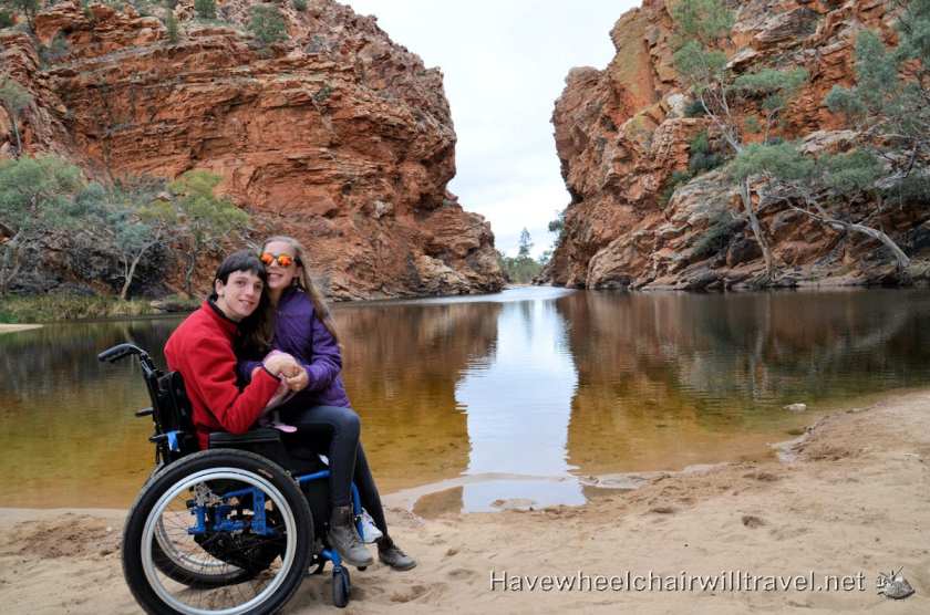 Ellery Creek - wheelchair accessible Northern Territory - Have Wheelchair Will Travel 