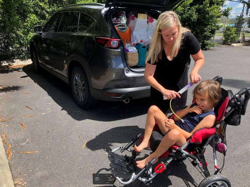 Feeding Amy - Wonsie Advertorial