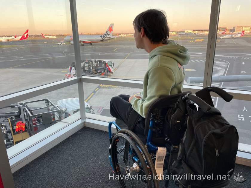Braeden's first flight in 3 years - Gold Coast getaway - Have Wheelchair Will Travel 