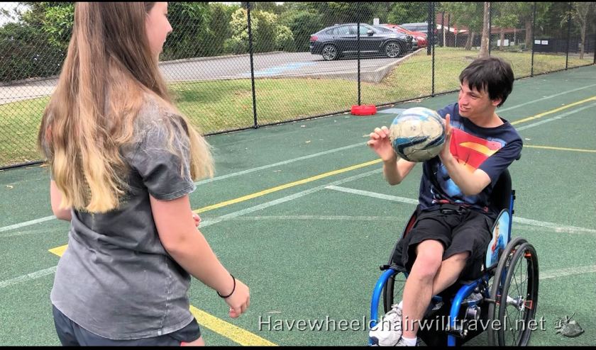 Cerebral Palsy Alliance gym - Have Wheelchair Will Travel