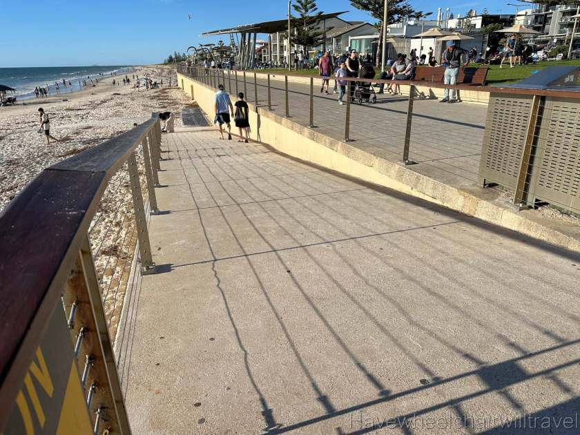 Henley Beach South Australia beach accessibility - Have Wheelchair Will Travel