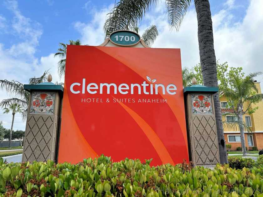 Clementine Hotel & Suites Anaheim - hotel review - Have Wheelchair Will Travel