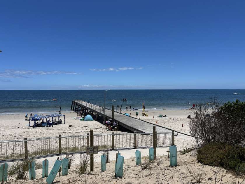 Normanville Beach accessibility Fleurieu Peninsula, South Australia - Have Wheelchair Will Travel
