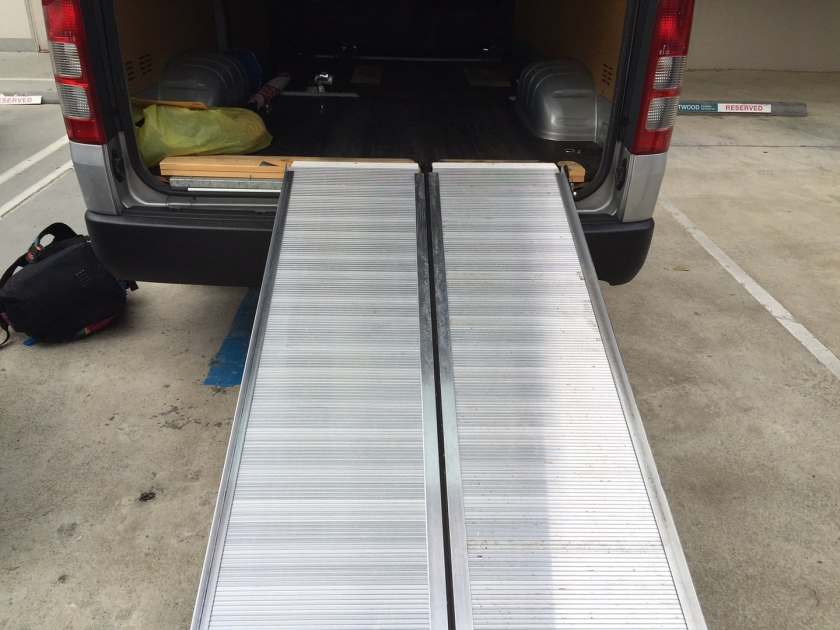 wheelchair accessible ramp