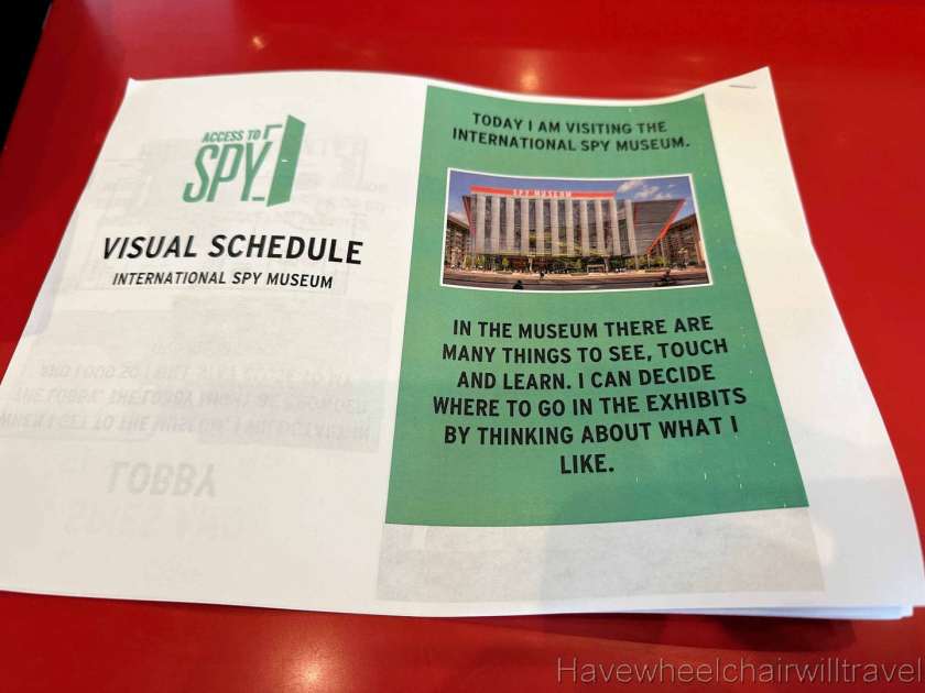 International Spy Museum - accessible Washington DC - Have Wheelchair Will Travel