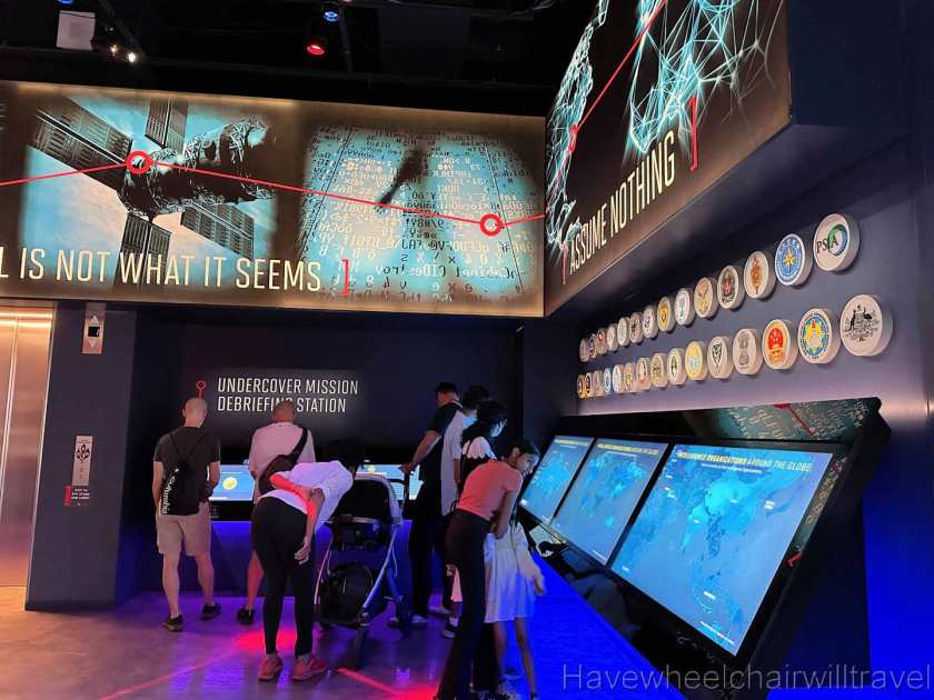 International Spy Museum - accessible Washington DC - Have Wheelchair Will Travel