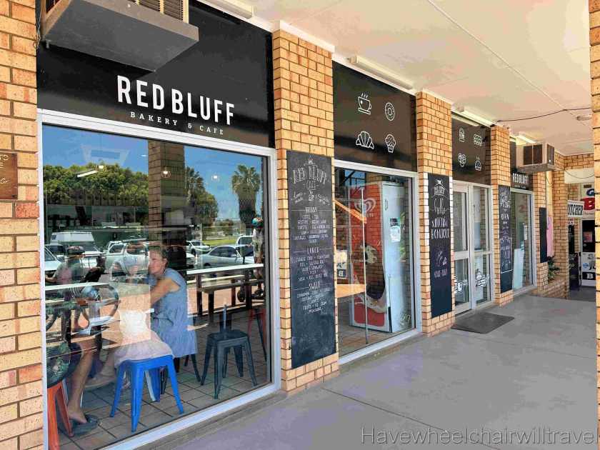 Red Bluff Bakery & cafe - Kalbarri - Have Wheelchair Will Travel