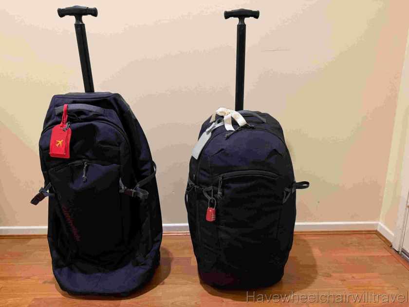 Kathmandu Hybrid Trolley luggage review - Have Wheelchair Will Travel