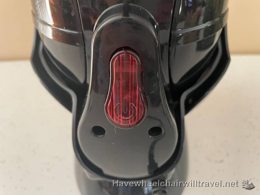 Uccello tipping kettle - Have Wheelchair Will Travel