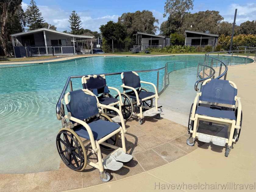 Lake Mac Holiday Park - accessible safari ten - Have Wheelchair Will Travel