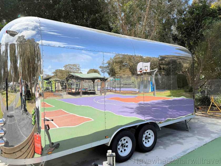 Lake Mac Holiday Park - accessible safari ten - Have Wheelchair Will Travel