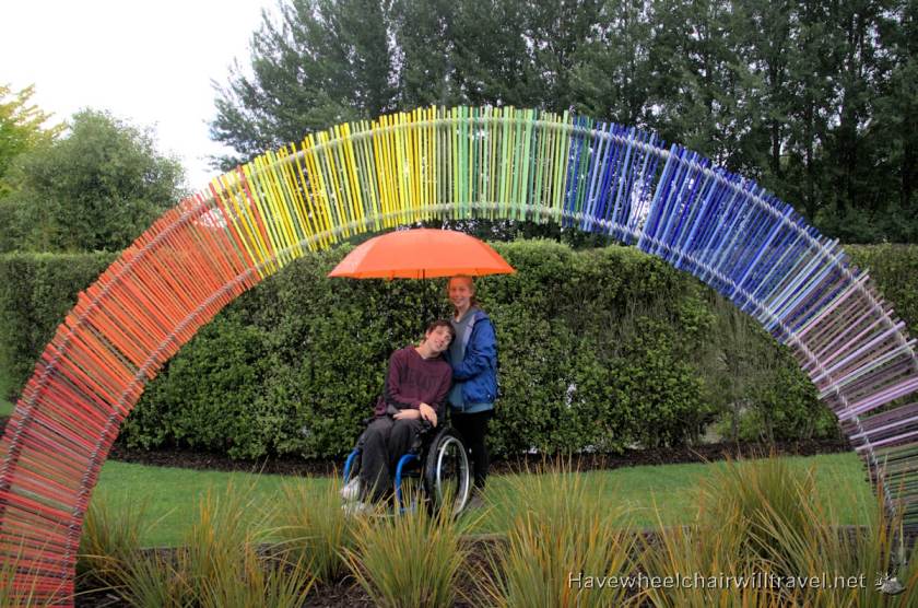 Lava Glass Sculpture Garden - Taupo New Zealand - Have Wheelchair Will Travel 