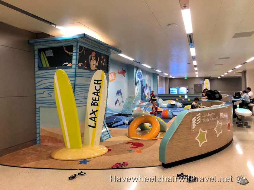 Los Angeles Airport - accessibility Tom Bradley Terminal