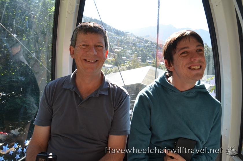 Skyline Queenstown - wheelchair accessible New Zealand - Have Wheelchair Will Travel