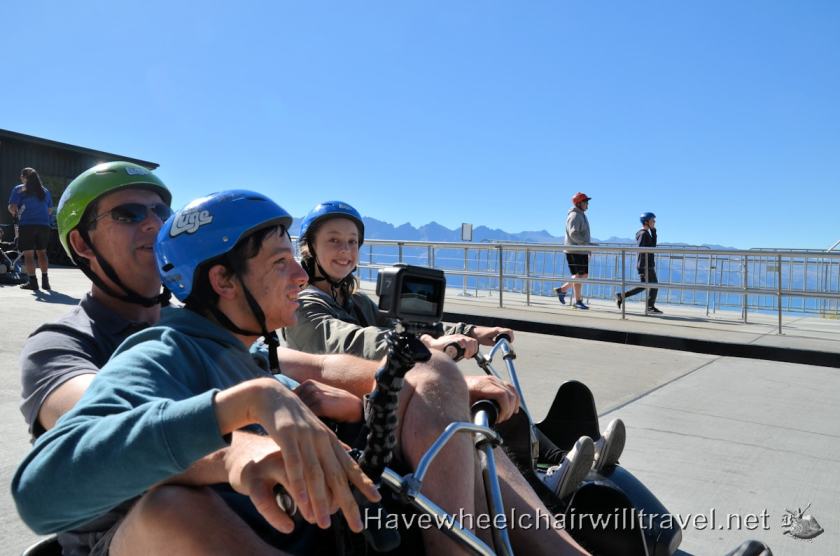 Skyline Queenstown - wheelchair accessible New Zealand - Have Wheelchair Will Travel 