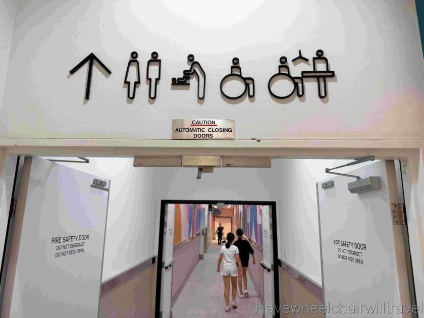 Macquarie Centre, Changing Places bathroom & accessible shopping centre features - Have Wheelchair Will Travel