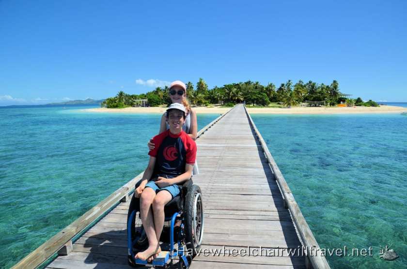 Malamala Beach Club Fiji - jetty access - Have Wheelchair Will Travel