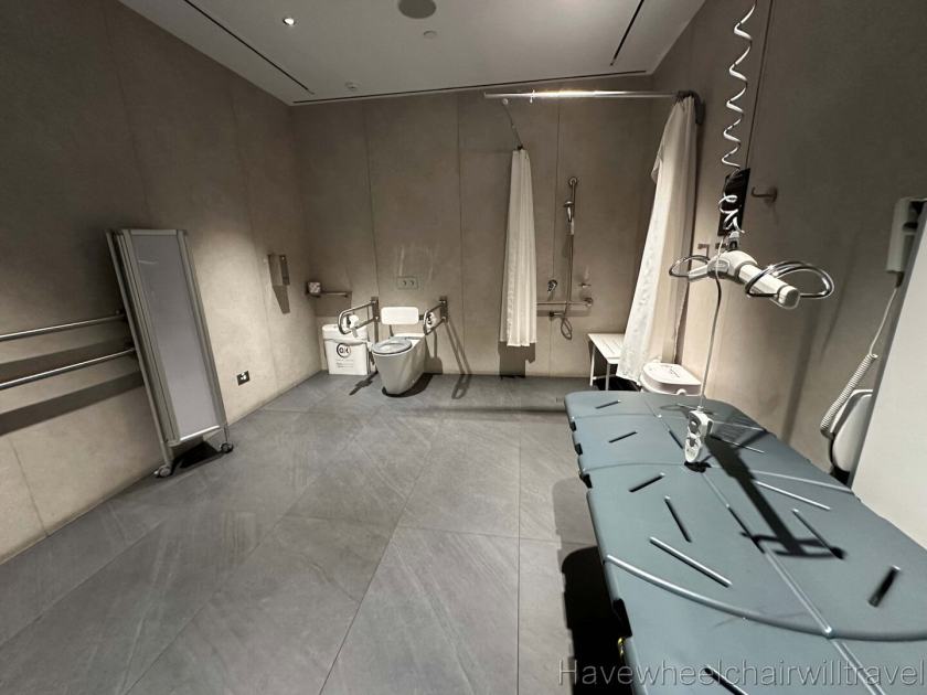 Melbourne Domestic Airport - Changing Places bathroom Qantas Terminal - Have Wheelchair Will Travel