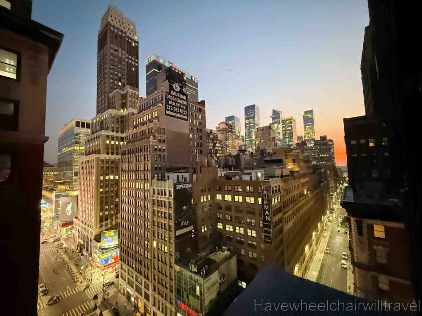 Moxy Time Square New York review - Have Wheelchair Will Travel