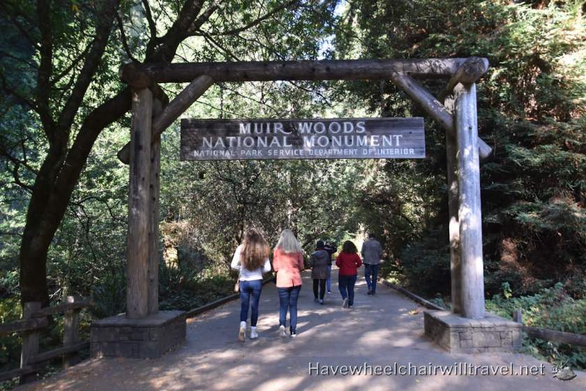 Muir Woods National Monument - accessible San Francisco - Have Wheelchair Will Travel
