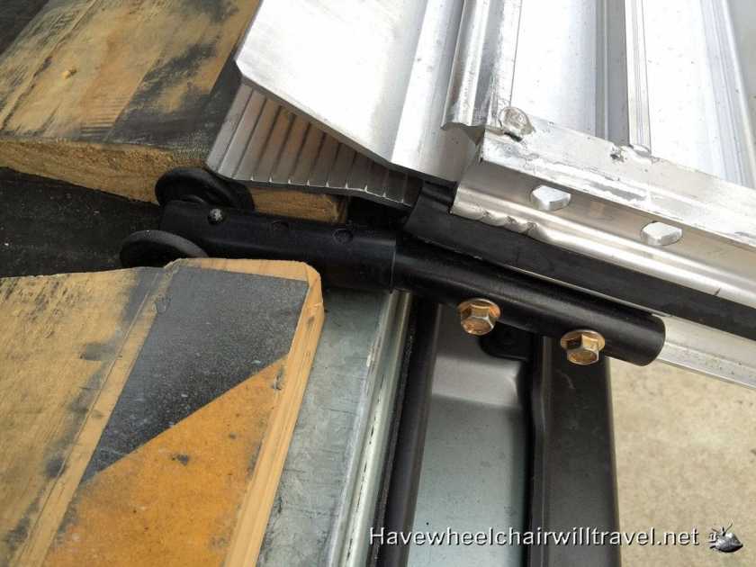 wheelchair accessible ramp for car