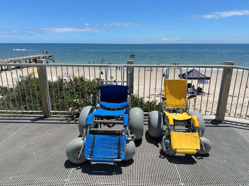 Normanville Beach accessibility Fleurieu Peninsula, South Australia - Have Wheelchair Will Travel