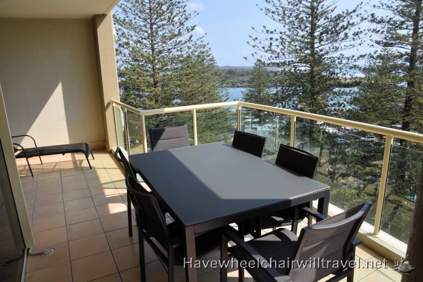 Northpoint Apartments - wheelchair accessible guide Port Macquarie - Have Wheelchair Will Travel